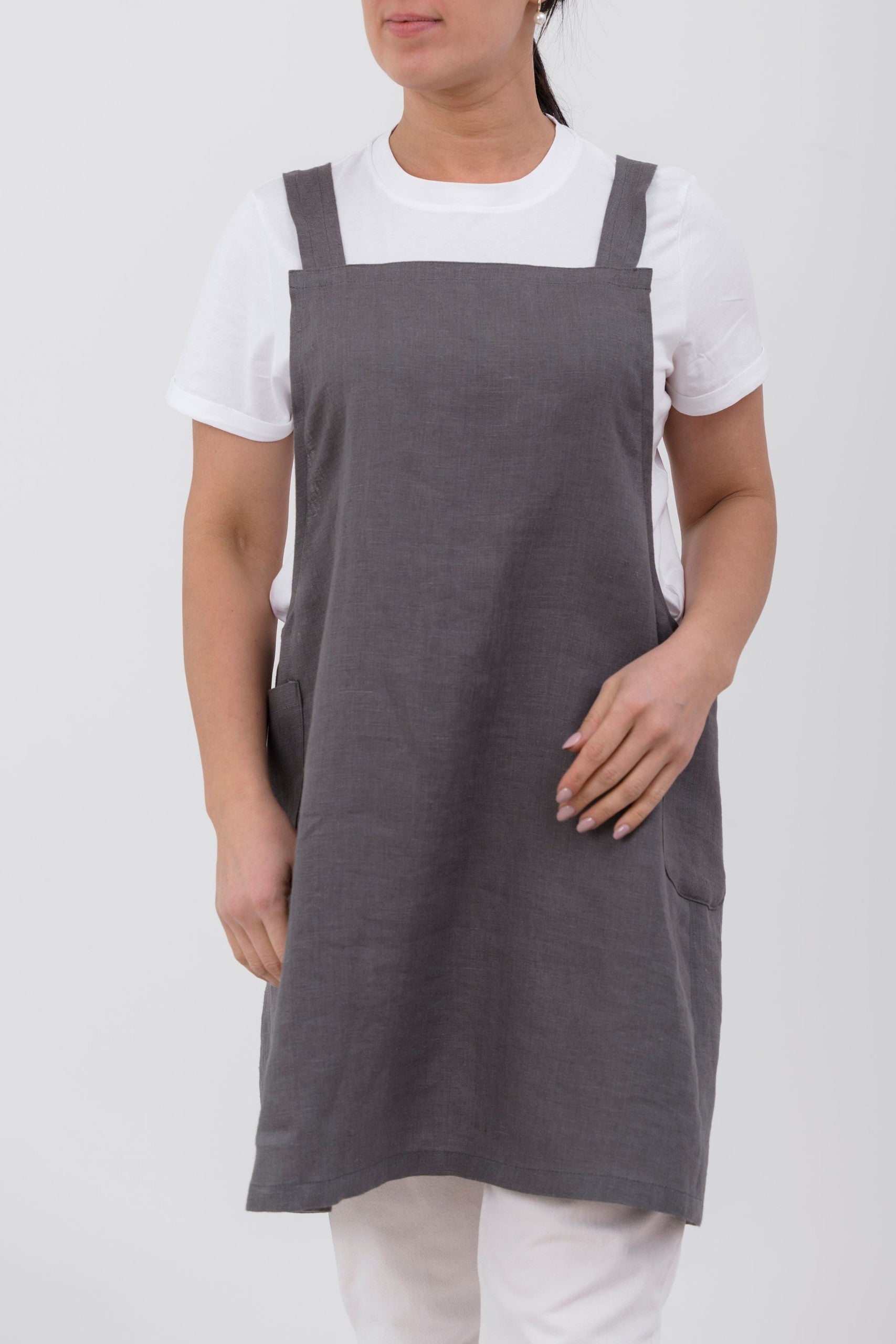 Japanese-Style Linen Apron