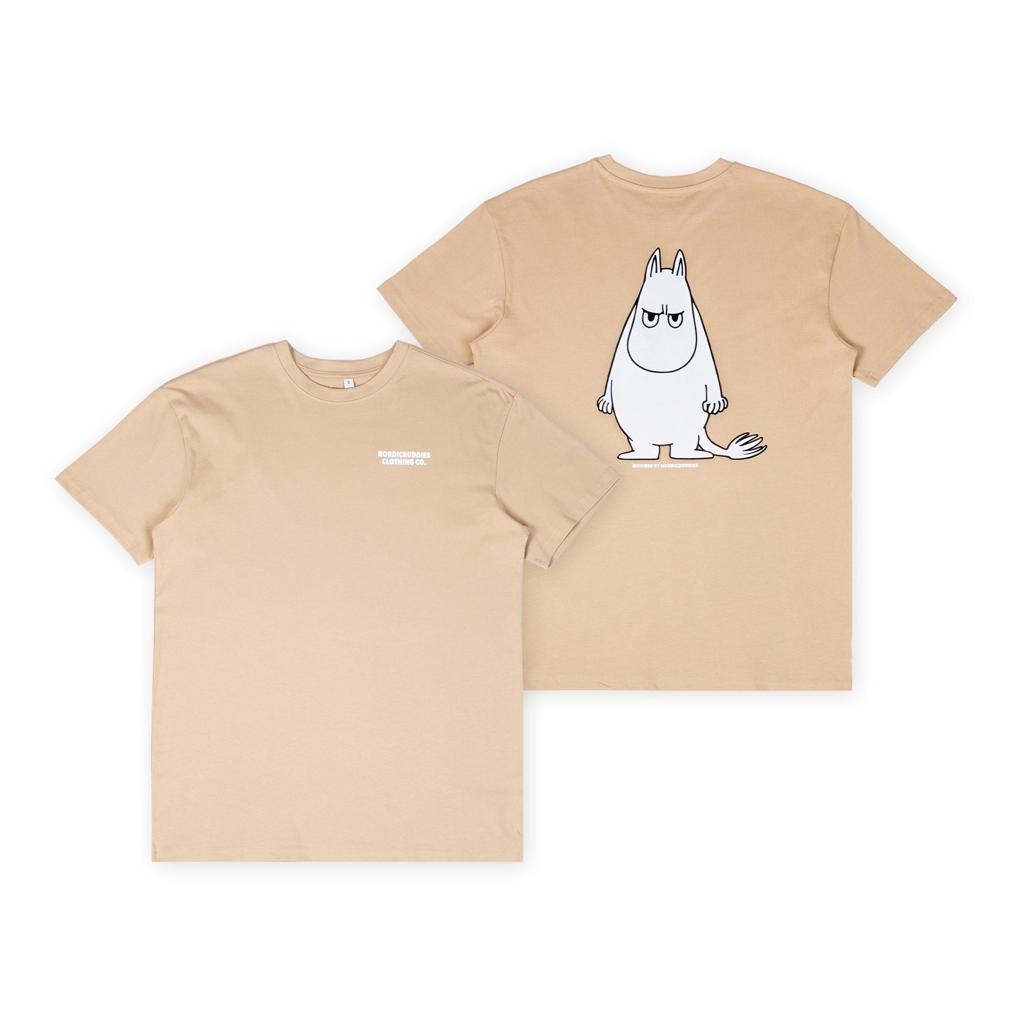Organic Cotton Premium T-Shirt Sniff - Beige Temper T-Shirt